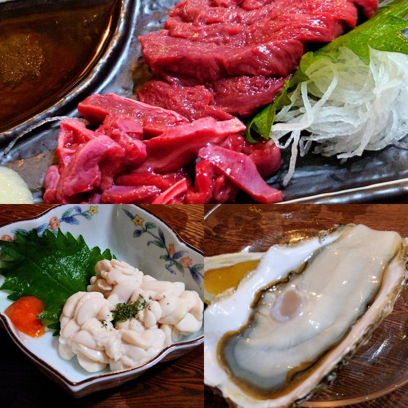 おつまみ 3品(三陸かき酒場 水沢店)