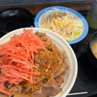 牛丼ランチ大盛り