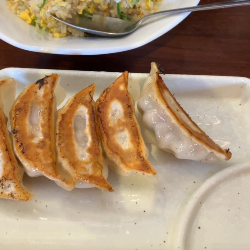 半額餃子(京都北白川ラーメン魁力屋 御殿場店)