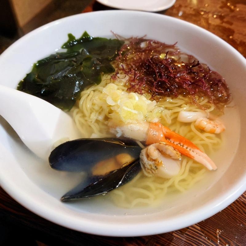 海鮮ラーメン(三陸かき酒場 水沢店)