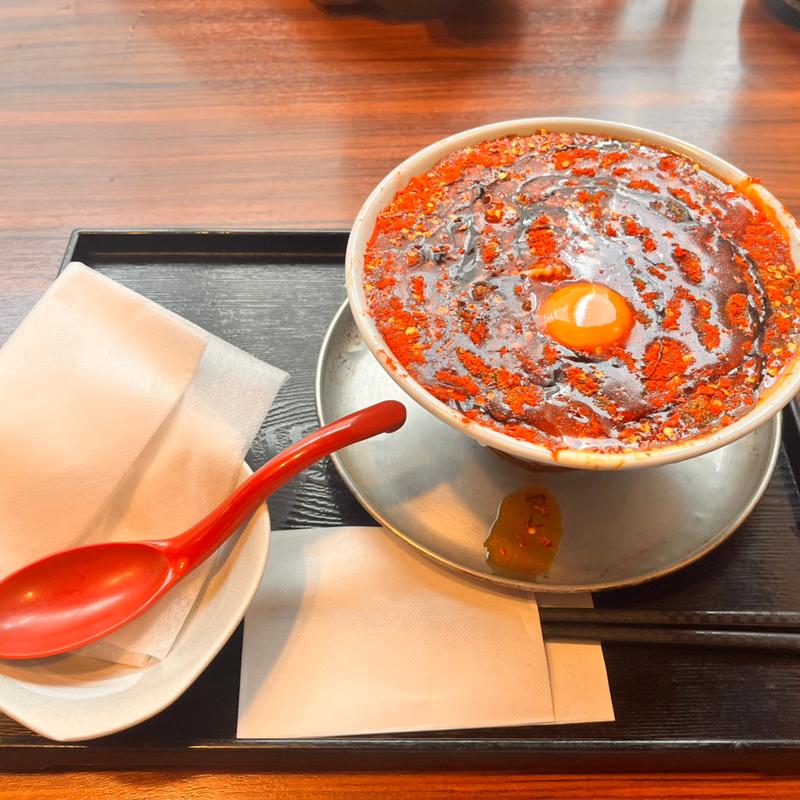 酸辣ジャンうどん(創作和食うどんDINING するり 新宿本店)