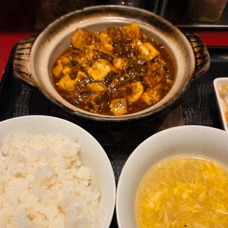 麻婆豆腐定食(麺や 菜 SAI)