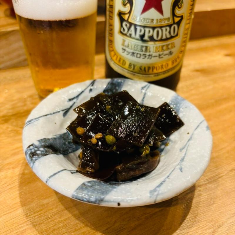 昆布山椒(食堂しおとさけ)