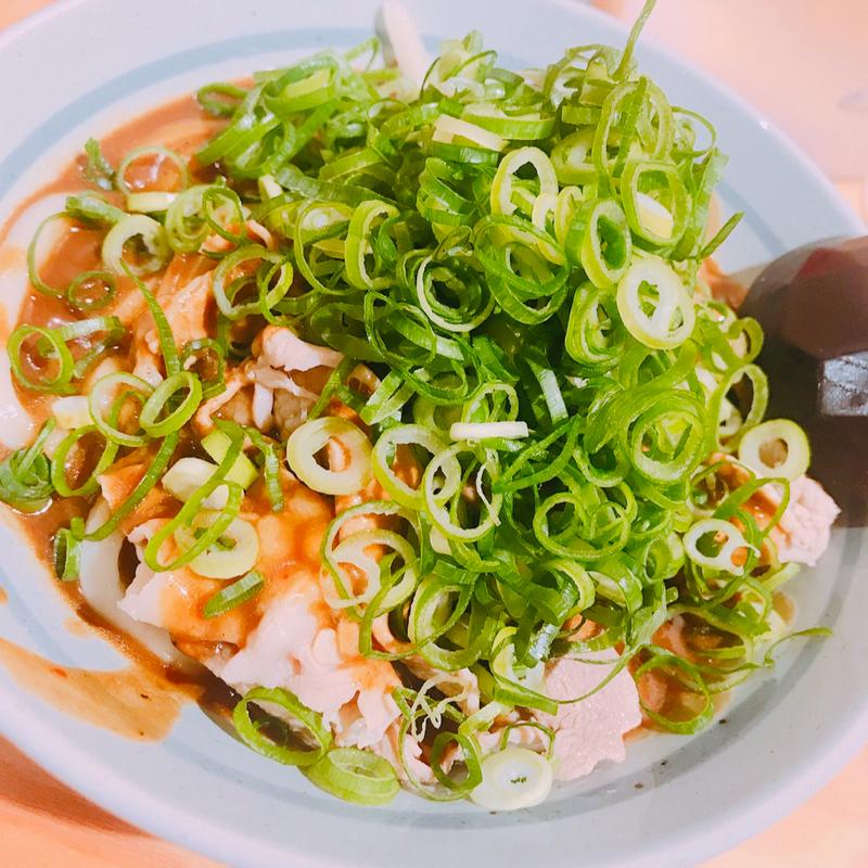 カレーうどん　ネギ(新橋　甚三)