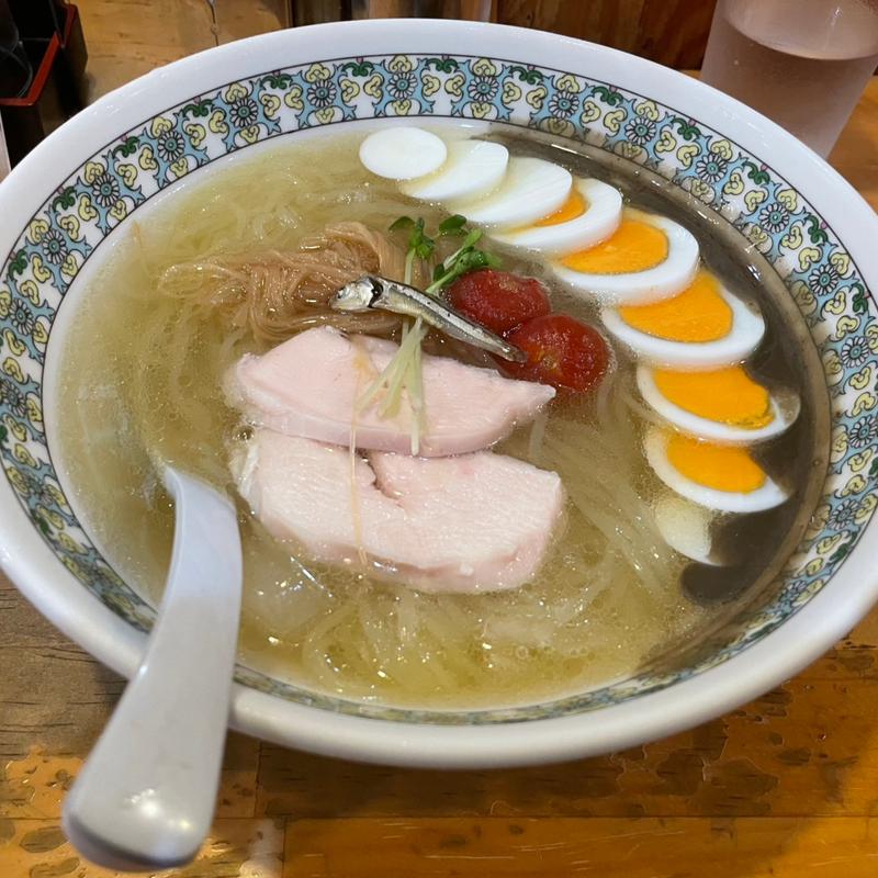 伊吹いりこの本格冷麺(らーめんセンター トミオ)