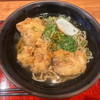 鶏天そば