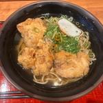 鶏天そば