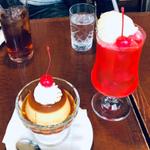 プリン クリームソーダ