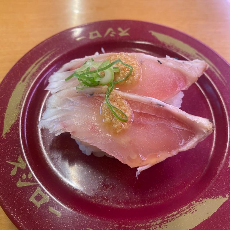 びん長たたきニンニク塩だれ(スシロー 津島店)