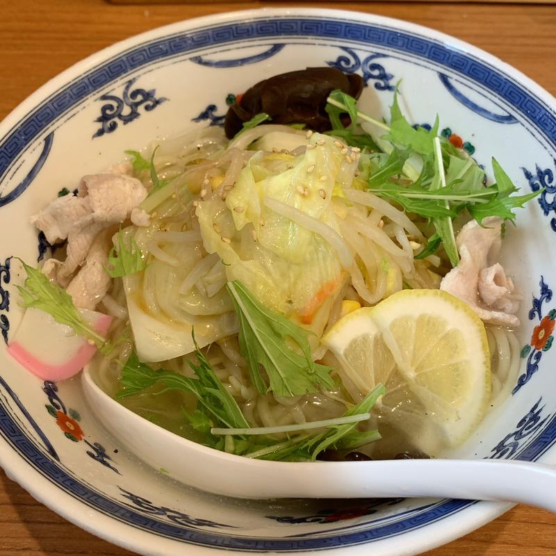 冷やしタンメン(タンメン亭 新百合ヶ丘店)