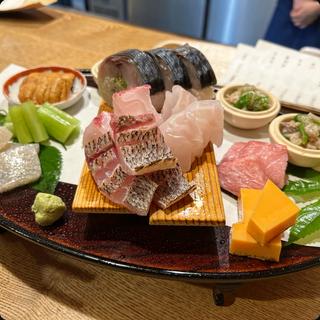 お造り盛り合わせ(むろまち 加地 )