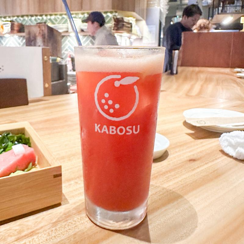 トマト＆レモンサワー(晩餐 かぼす)