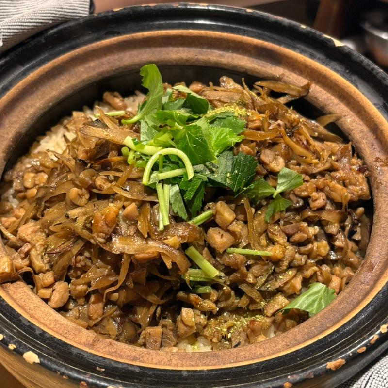 炊き込みご飯(新橋 日本酒 おだしと、おさけ。すずめ)