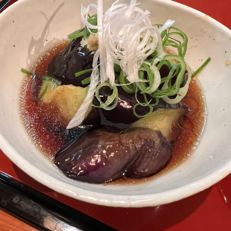 茄子の揚げ浸し(おたふく)