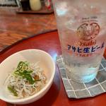 お通し　しらすおろし