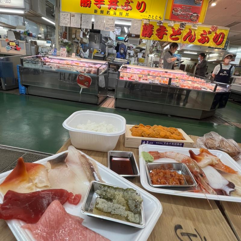 お刺身色々チョイス(釧路和商市場)