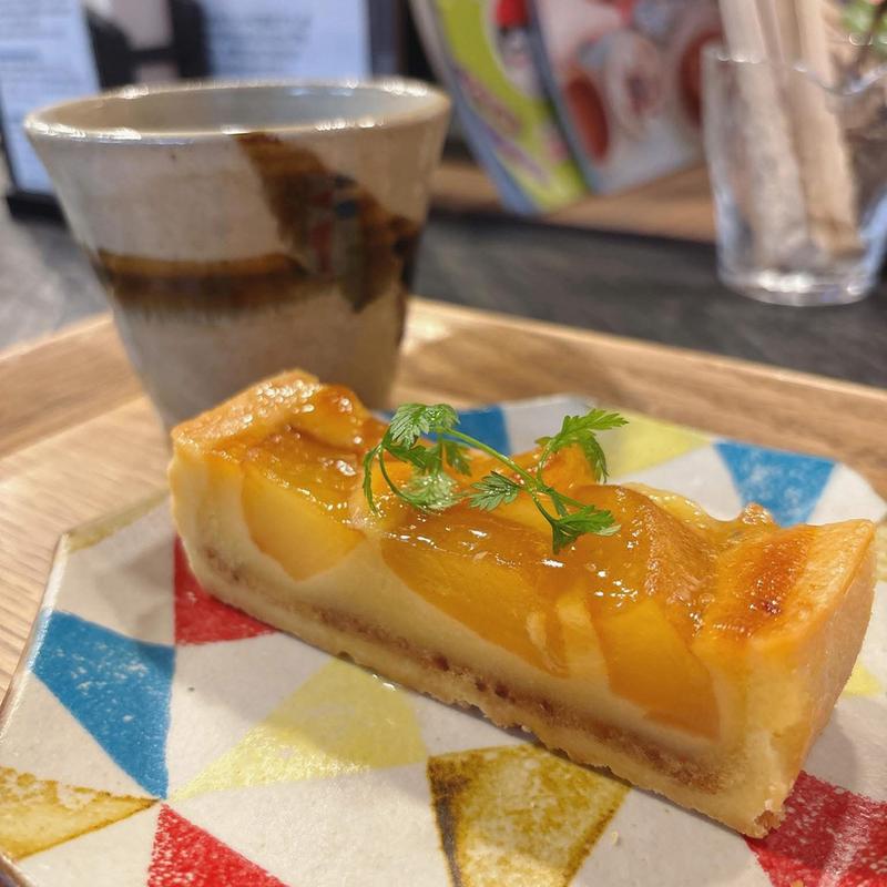 リンゴタルト ドリンクセット(クラフト＆和カフェ匠館)