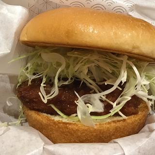 ロースカツバーガー