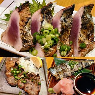 おつまみ 3品(茨城地のもの わらやき料理 たたきの一九 土浦店)