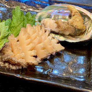活あわび造り