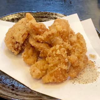 とり皮唐揚げ