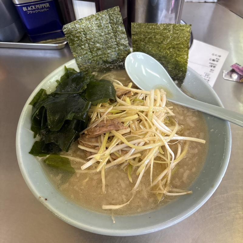ネギラーメン　わかめ(ラーメンショップ 野田店 )