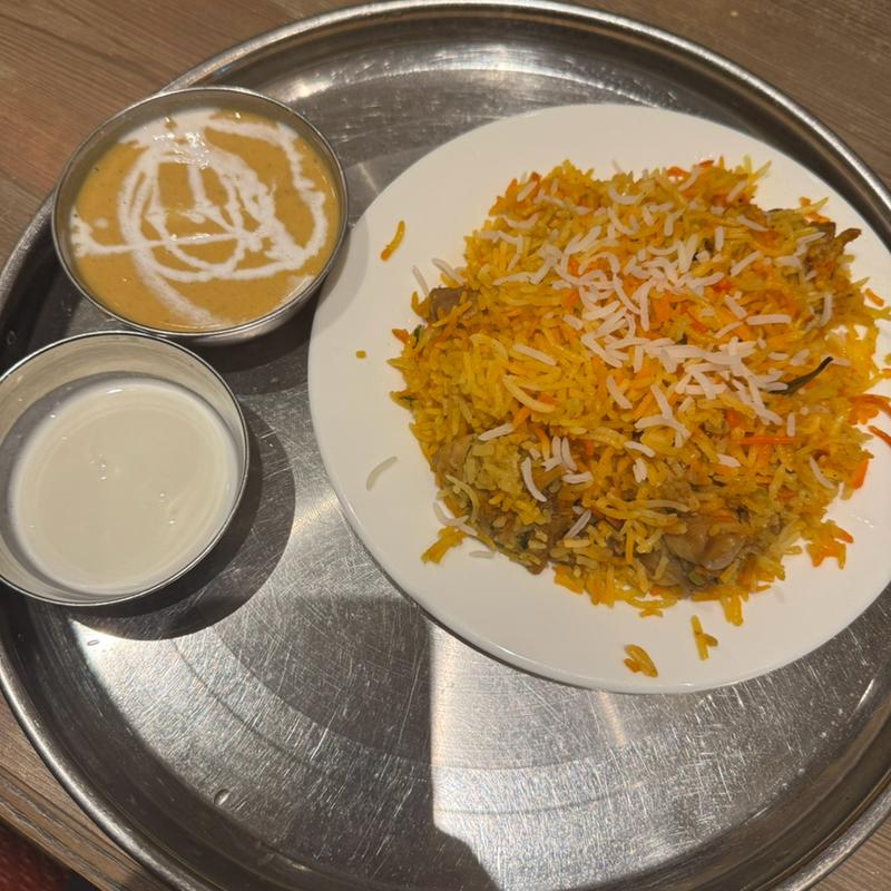 ビリヤニ定食(CURRY CURRY)