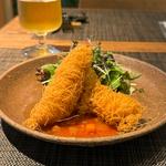 エビのカダイフ揚げ トマトソース