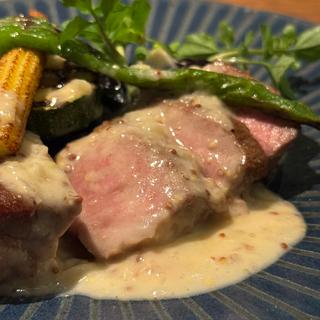 豚肩ロースのグリル