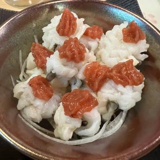 鱧の湯引き