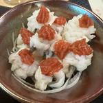 鱧の湯引き