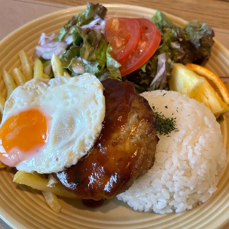 ロコモコ(駅前ハワイアンカフェLUANAHawaiianCafe)