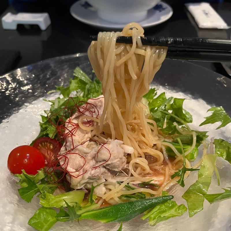 鹿児島産 黒豚冷麺(博多 華都飯店)