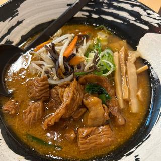 ホル麺味噌