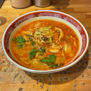 四川ラーメン+チャーハンセット(都飯店 （ミヤコハンテン）)
