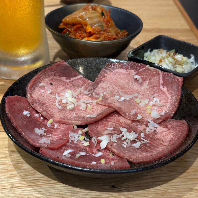 ネギタン塩(京都焼肉なおき)