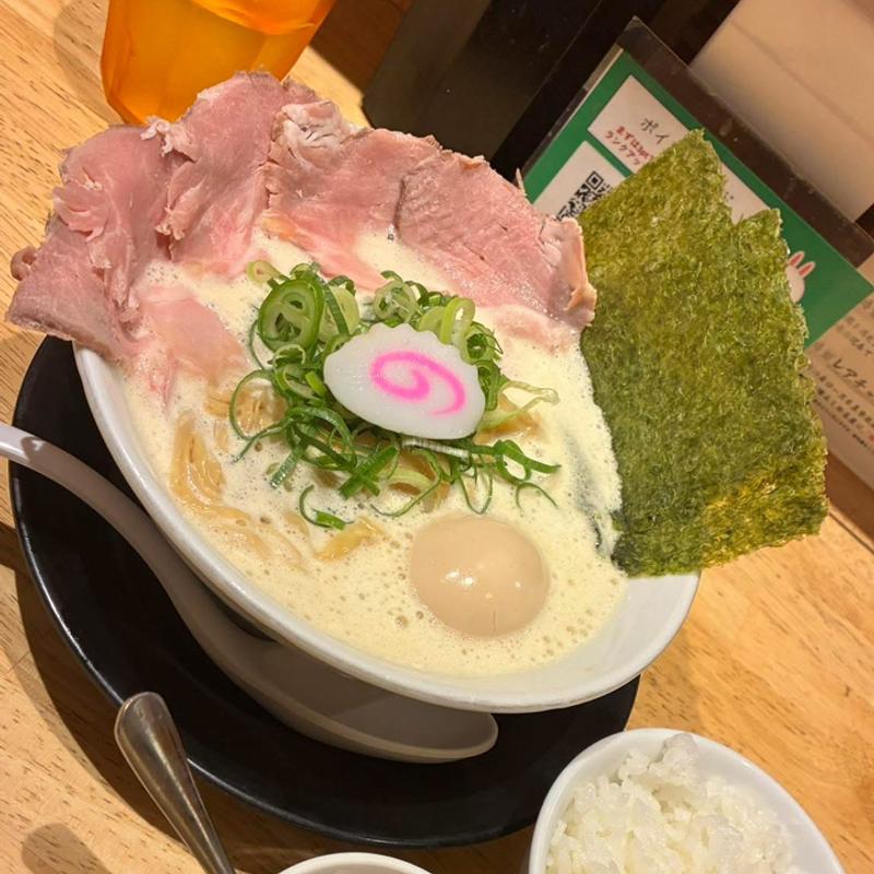 海老鶏そば(鶏そば啜る 伏見はなれ)