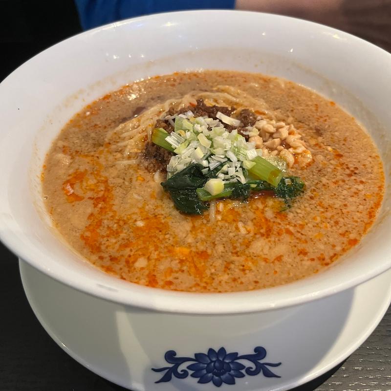 担々麺(博多 華都飯店)