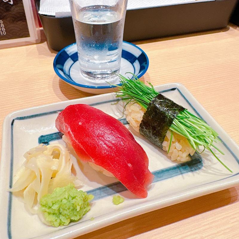 マグロの赤身(寿司と天ぷら 鶴松 新 ARATA)