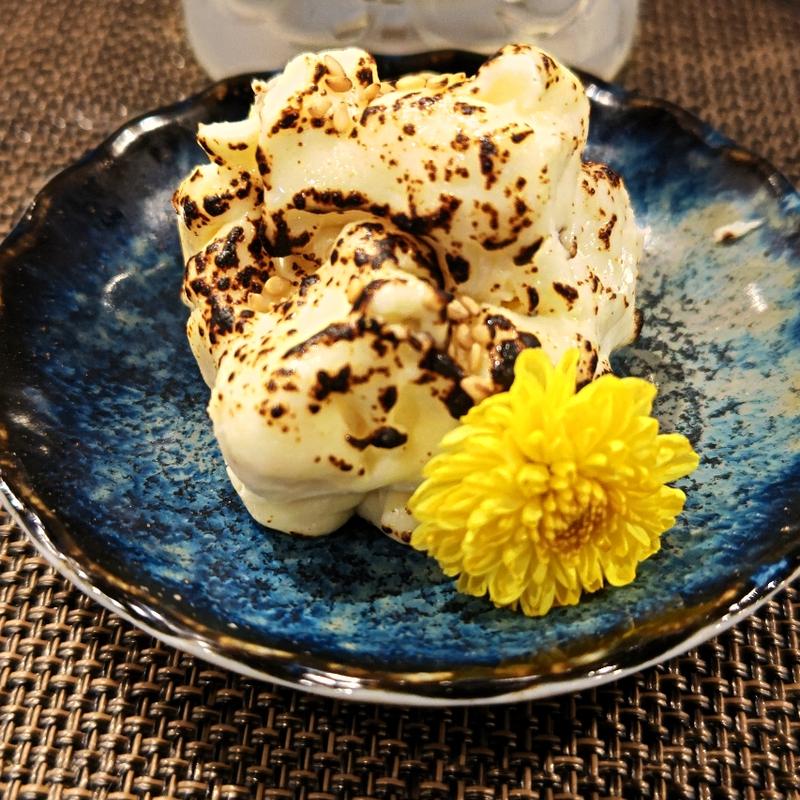 西京味噌漬け炙りクリームチーズ(じゅーしゐ)