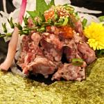 和牛のなめろう海苔包み