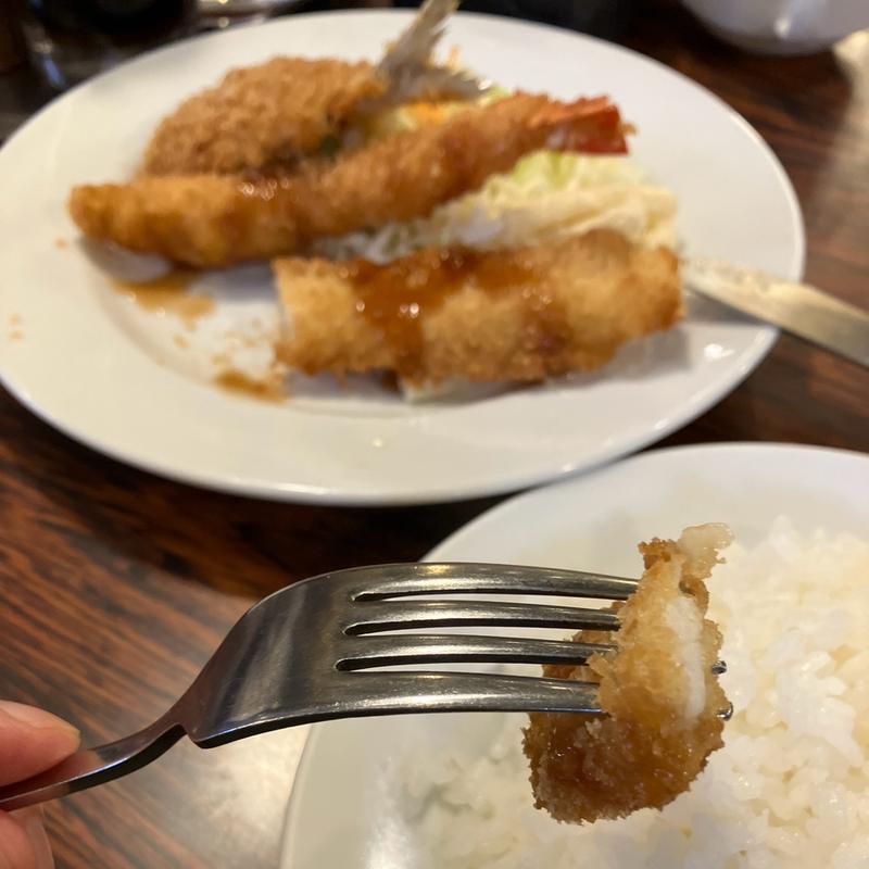 ミックスフライランチ(グリルママ)