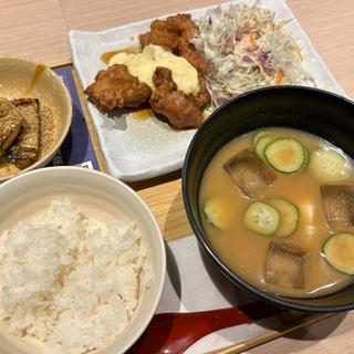 冷汁ととり南蛮の定食(やよい軒 姫路飾磨店)