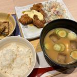 冷汁ととり南蛮の定食
