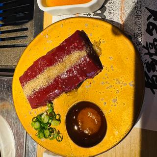 上レバー