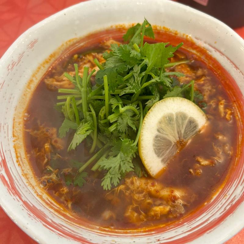 パクチー辛麺(宮崎辛麺 みやび 川越店)