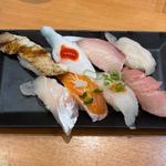 鮮度抜群握り寿司8貫盛り(大衆串かつ酒場なかむら 福島店)
