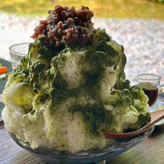 黒蜜宇治抹茶金時
