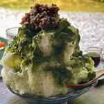 黒蜜宇治抹茶金時