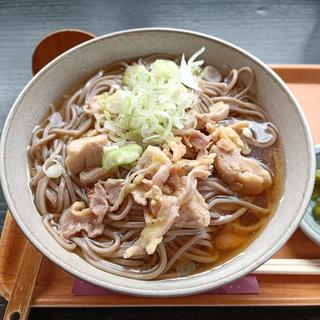 冷たい肉そば(大盛)